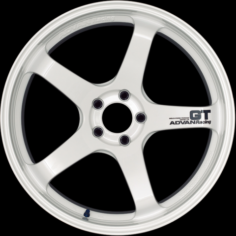 Advan GT Premium Version 19x10.5 +32 5-112 Racing White Wheel