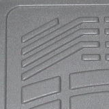Westin 12-17 Toyota Tundra Reg/Dbl/CrewMax (Double hook) Wade Sure-Fit Floor Liners Front - Gray