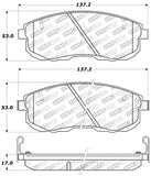 StopTech Performance 02-05 350z / 03-04 G35 / 03-05 G35X Front Brake Pads