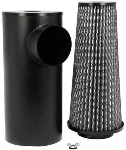 K&N Replacement Canister w/ Air Filter 9-3/4in D 24in H Reverse Flow - HDT