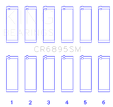 King Engine Bearings Ford EcoBoost 3.5L/3.7L V6 (.781 Width) Performance Rod Bearing Set - Size STD