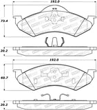 StopTech Street Brake Pads