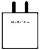 EBC 63-68 Ferrari 330 4 Redstuff Front Brake Pads