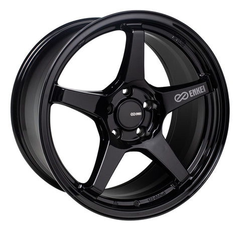 Enkei TS-5 18x9.5 5x114.3 38mm Offset 72.6mm Bore Gloss Black