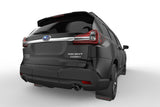 Rally Armor 18-25 Subaru Ascent Black UR Mud Flap w/White Logo