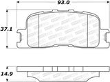 StopTech Street Select Brake Pads