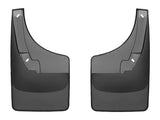 WeatherTech 09+ Dodge Ram 1500 No Drill Mudflaps - Black