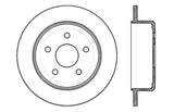 StopTech Power Slot 07-13 Jeep Wrangler Rear Right Drilled & Slotted Rotor