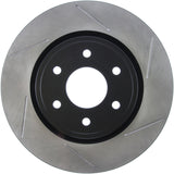 StopTech Power Slot 05-09 Nissan Frontier 2WD / 02-05 Frontier 4WD Slotted Front Left Rotor