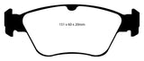 EBC 99-01 Mercedes-Benz C230 (W202) 2.3 Yellowstuff Front Brake Pads