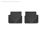 WeatherTech 09-13 Toyota Corolla Rear Rubber Mats - Black