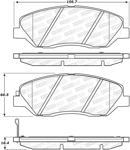StopTech Street Brake Pads
