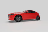Rally Armor 19-25 Mazda3 Hatchback Black UR Mud Flap w/White Logo
