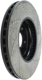 StopTech Power Slot 09-10 Audi A4/A4 Quattro / 08-10 A5 / 10 S4 Front Right Drilled Rotor