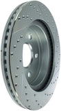 StopTech Select Sport 04-09 Dodge Durango / 02-05 Ram 1500 Slotted and Drilled Right Front Rotor