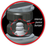 Air Lift Replacement Air Spring-LoadLifter 5000 Ultimate Bellows Type w/ internal Jounce Bumper