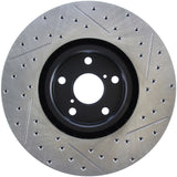 StopTech 14 Lexus IS Slotted & Drilled Front Right Rotor