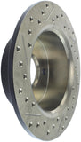 StopTech Nissan 81 280ZX SportStop Slotted & Drilled Left Rear Rotor