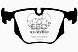 EBC 00-06 BMW X5 3.0 Greenstuff Rear Brake Pads