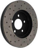 StopTech 03-09 Lincoln Town Car / 03-09 Mercury Grand Marquis Front Right Slotted & Drilled Rotor