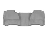 WeatherTech 14-15 Chevy Silverado 1500 Rear FloorLiner - Grey (Fits w/OEM Rear Under Seat Storage)