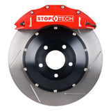 StopTech 07-09 Escalade/Suburban/Tahoe/Yukon Rear BBK w/ Red ST-60 Calipers Slotted 380x32mm Rotors