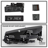 xTune Chevy Suburban 94-98 Headlights w/ Corner & Parking Lights 8pcs Smoked HD-JH-CCK88-AM-SM-SET