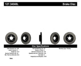 StopTech Power Slot 01-02 BMW Z3 / 03-09 Z4 / 3 Series Front Left Drilled & Slotted Rotor