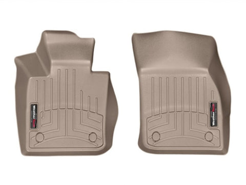 WeatherTech 2014+ Mini Hardtop Front FloorLiner - Tan