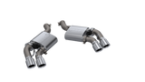 QTP 16-18 Chevrolet Camaro SS 6.2L 304SS Screamer Axle Back Exhaust w/4in Quad Tips