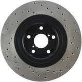 StopTech 06-09 Lexus IS350 / 07-08 GS350 2WD Drilled Right Front Rotor