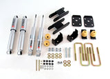 Belltech 2015 GM Colorado/Canyon Ext Cab Short Bed Lowering Kit w/ND II Shocks - 0-3in F/4in R Drop