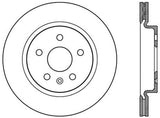 StopTech Sport Cross Drilled Brake Rotor - Front Left