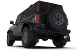 Rally Armor 21-25 Ford Bronco (Plstc Bmpr + RB - NO Rptr/Sprt) Blk Mud Flap w/Red Logo