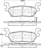 StopTech Street Brake Pads