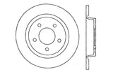 StopTech 04-10 Mazda3 Drilled Right Rear Rotor