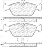 StopTech Performance 98-04 Volvo S60/98-00 S70/98-00 V70/93-97 850 Series Front Brake Pads