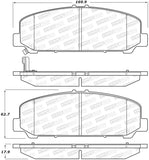 StopTech Street Brake Pads - Front