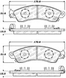 StopTech Performance Brake Pads