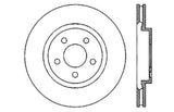 StopTech Drilled Sport Brake Rotor