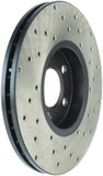 StopTech 6/99-08 VW Beetle / 03-10 Beetle Convertible / 12/98-06 Golf GTI Right Front Drilled Rotor