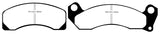 EBC 87-91 Ford Country Squire 5.0 Redstuff Front Brake Pads