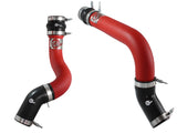 aFe BladeRunner 3in Red Intercooler Tubes Hot & Cold Side Kit for 13-14 Dodge RAM Diesel 6.7L (td)