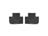 WeatherTech 05+ Cadillac STS Rear Rubber Mats - Black