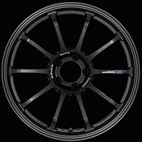Advan RS-DF Progressive 19x9.5 +51 5-112 Racing Titanium Black Wheel