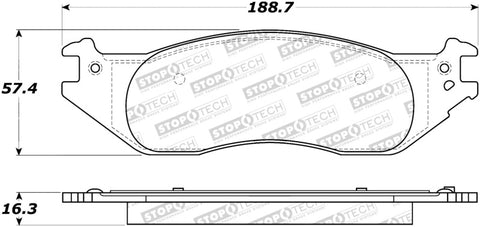 StopTech Street Brake Pads
