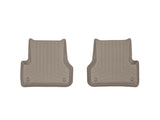 WeatherTech 12+ Audi A6 Rear FloorLiner - Tan