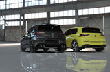 Rally Armor 22-25 VW MK8 Golf GTI/R Black UR Mud Flap w/Gray Logo