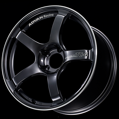 Advan TC4 15x6.0 +45 4-100 Racing Gunmetallic & Ring Wheel