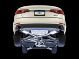 AWE Tuning Audi B9 A4 Touring Edition Exhaust Dual Outlet - Diamond Black Tips (Includes DP)